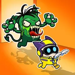 Скачать Space Survival: Zombie Attack Взлом (Много денег и бессмертие) на Андроид