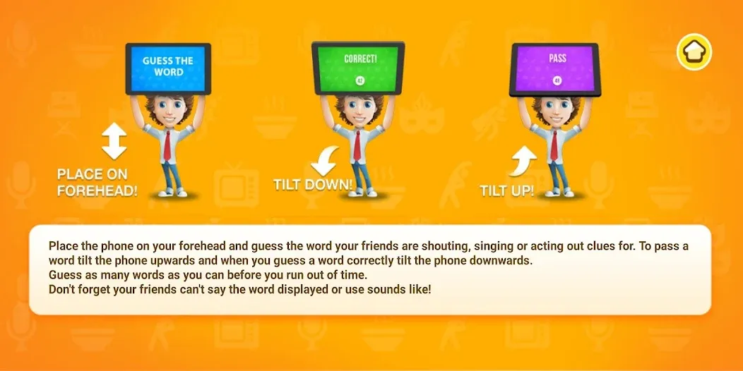 Charades Guess the Word МОД/Взлом [Много денег, Монет и Все открыто] Screenshot 3