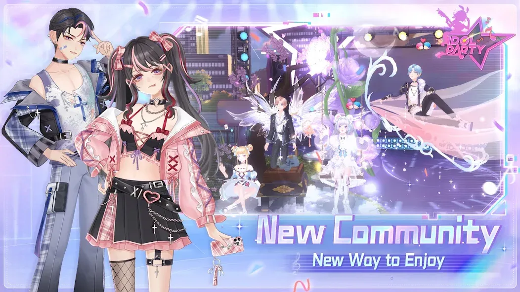 Idol Party (Айдол Пати) МОД/Взлом [Бесконечные деньги, Монеты и Мега MOD] Screenshot 3