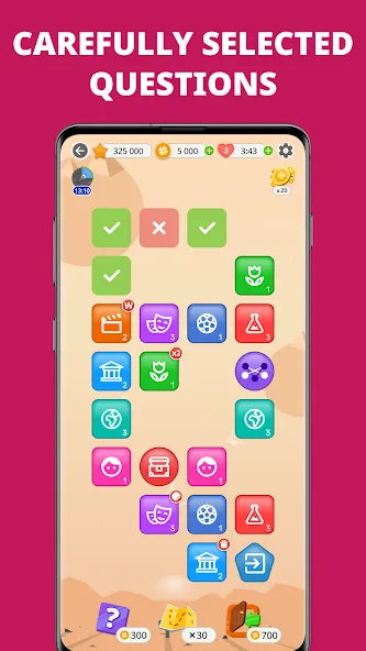 QuizzLand. Quiz & Trivia game (КвиззЛэнд) МОД/Взлом [Деньги, Монеты и Меню MOD] Screenshot 3