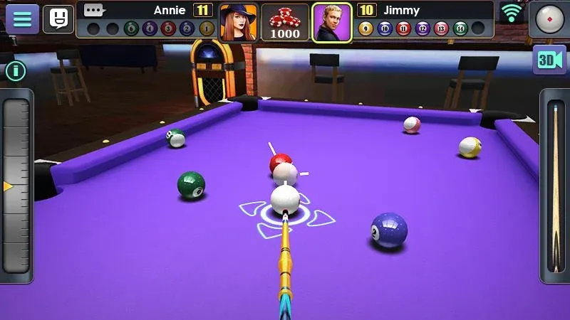 3D Pool Ball МОД/Взлом [Бесконечные деньги, Монеты и Мега MOD] Screenshot 4