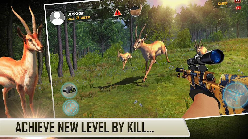 Dino Hunting Sniper Shooter 3D МОД/Взлом [Много денег, Монет и Все открыто] Screenshot 4