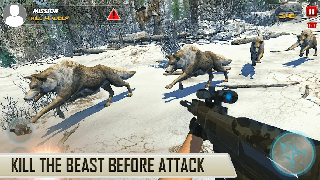 Dino Hunting Sniper Shooter 3D МОД/Взлом [Много денег, Монет и Все открыто] Screenshot 5