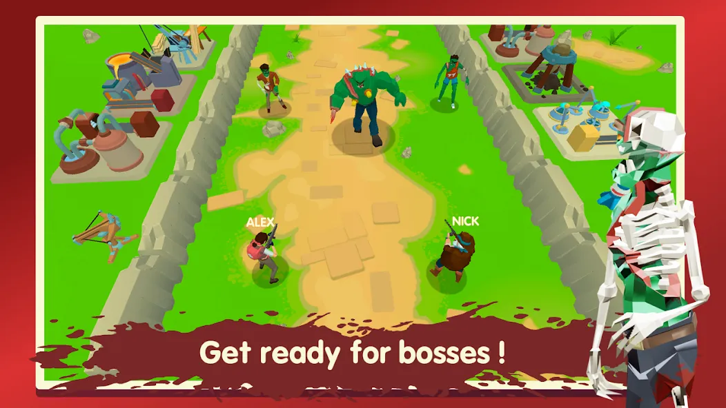 Two Guys & Zombies 3D: Online МОД/Взлом [Много монет, Открытые уровни и Мега MOD] Screenshot 4