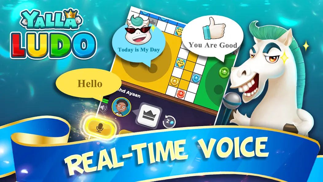 Yalla Ludo - Ludo&Domino (Ялла Лудо) МОД/Взлом [Бесконечные деньги, Монеты и Мега MOD] Screenshot 3