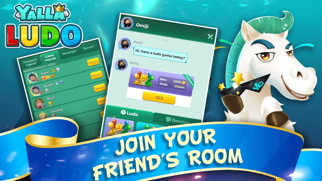Yalla Ludo - Ludo&Domino (Ялла Лудо) МОД/Взлом [Бесконечные деньги, Монеты и Мега MOD] Screenshot 5
