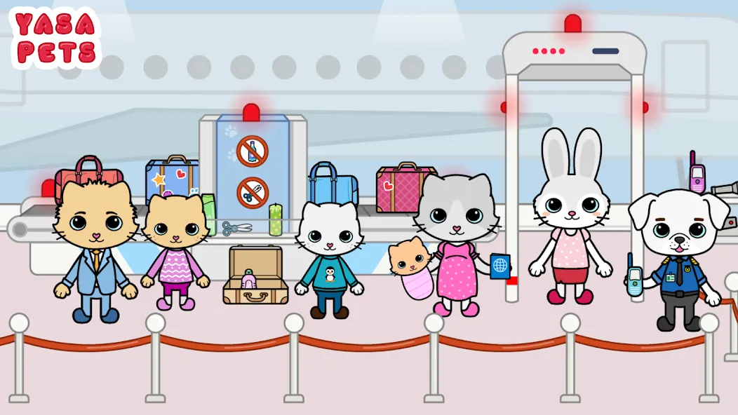 Yasa Pets Vacation (Яса Петс Вакейшн) МОД/Взлом [Бесконечные деньги, Монеты и Мега MOD] Screenshot 1