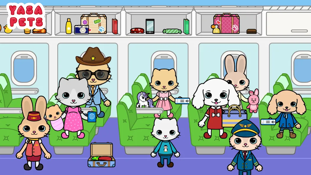 Yasa Pets Vacation (Яса Петс Вакейшн) МОД/Взлом [Бесконечные деньги, Монеты и Мега MOD] Screenshot 2