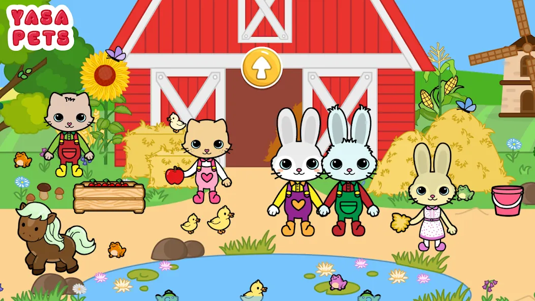Yasa Pets Farm (Яса Петс Фарм) МОД/Взлом [Много монет, Открытые уровни и Мега MOD] Screenshot 1