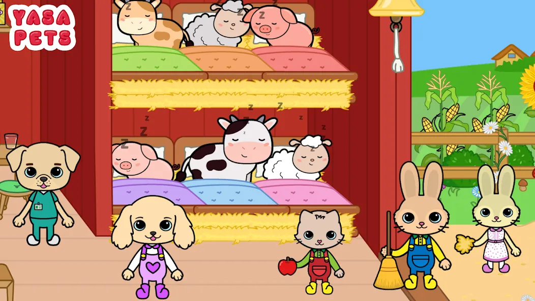 Yasa Pets Farm (Яса Петс Фарм) МОД/Взлом [Много монет, Открытые уровни и Мега MOD] Screenshot 3