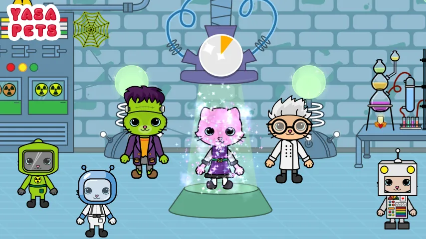 Yasa Pets Halloween (Яса Петс Хэллоуин) МОД/Взлом [Много денег, Монет и Все открыто] Screenshot 3
