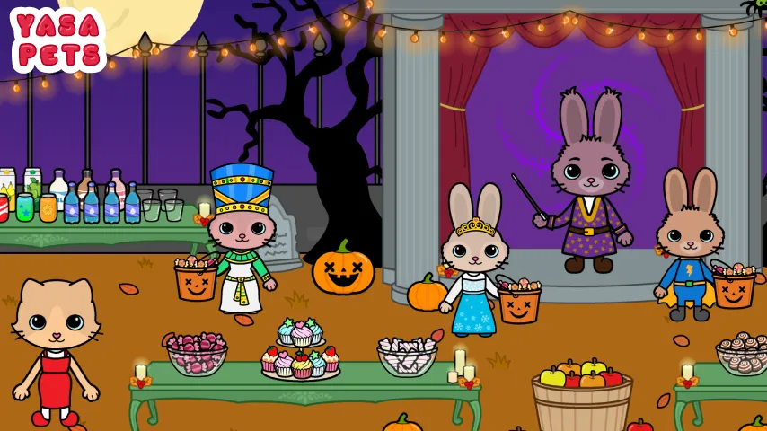 Yasa Pets Halloween (Яса Петс Хэллоуин) МОД/Взлом [Много денег, Монет и Все открыто] Screenshot 5