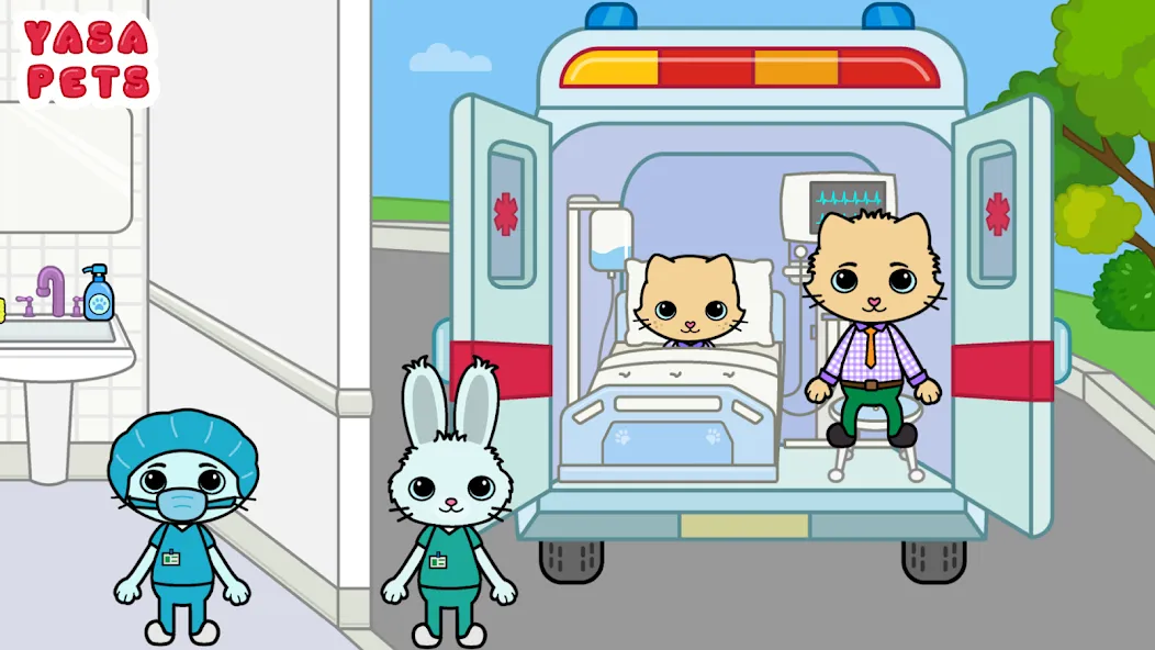 Yasa Pets Hospital (Яса Петс Хоспитал) МОД/Взлом [Много денег, Монет и Все открыто] Screenshot 1