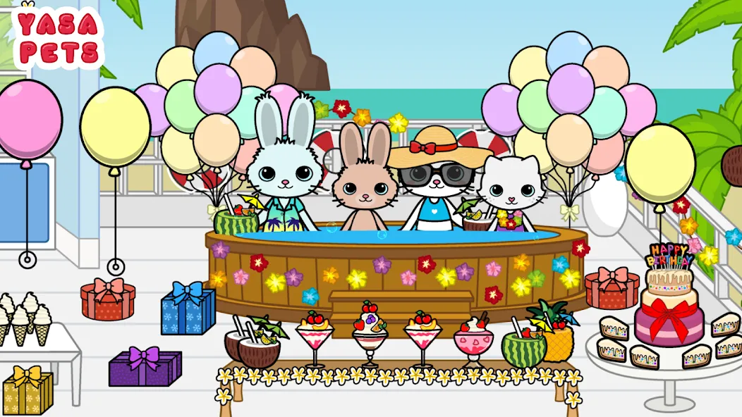 Yasa Pets Island (Яса Петс Айленд) МОД/Взлом [Деньги, Монеты и Меню MOD] Screenshot 3