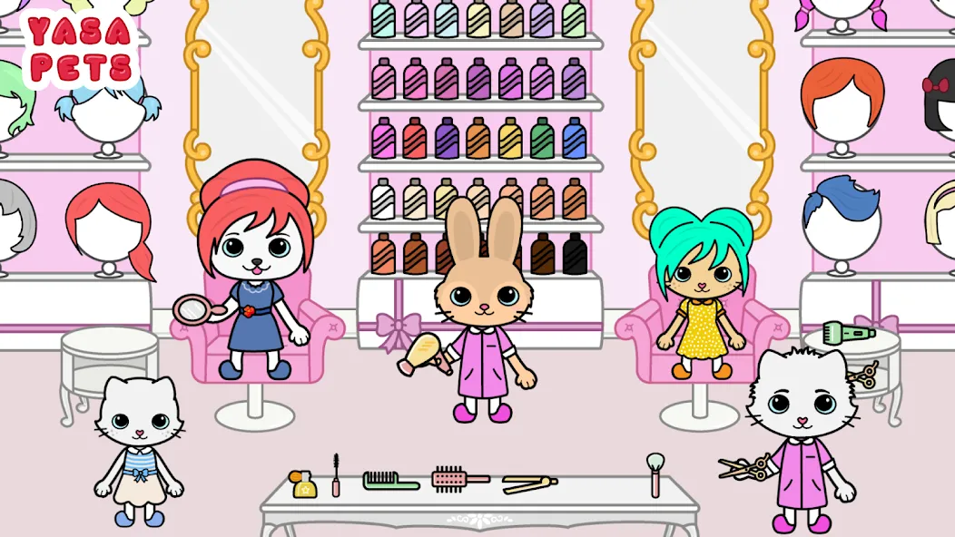 Yasa Pets Mall (Яса Петс Молл) МОД/Взлом [Деньги, Монеты и Меню MOD] Screenshot 2