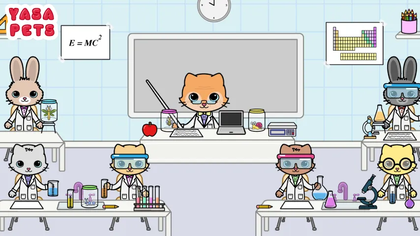 Yasa Pets School (Яса Петс Скул) МОД/Взлом [Все открыто, Дополнительные деньги и Меню MOD] Screenshot 1