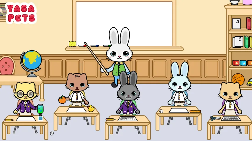 Yasa Pets School (Яса Петс Скул) МОД/Взлом [Все открыто, Дополнительные деньги и Меню MOD] Screenshot 2