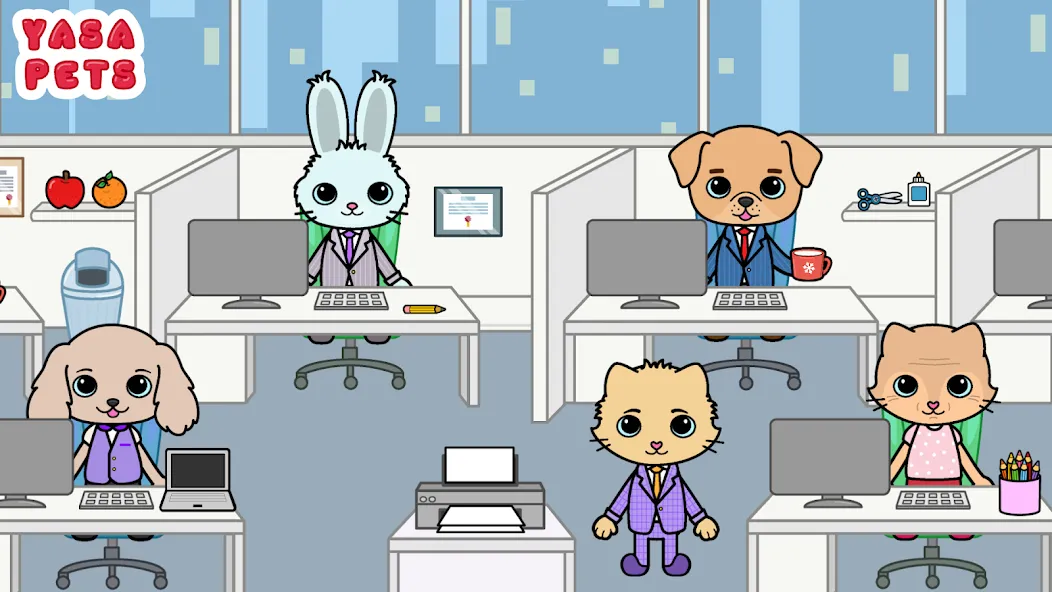 Yasa Pets Tower (Яса Петс Тауэр) МОД/Взлом [Деньги, Монеты и Меню MOD] Screenshot 1
