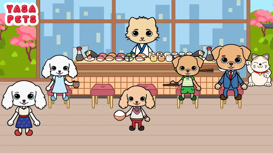 Yasa Pets Tower (Яса Петс Тауэр) МОД/Взлом [Деньги, Монеты и Меню MOD] Screenshot 3