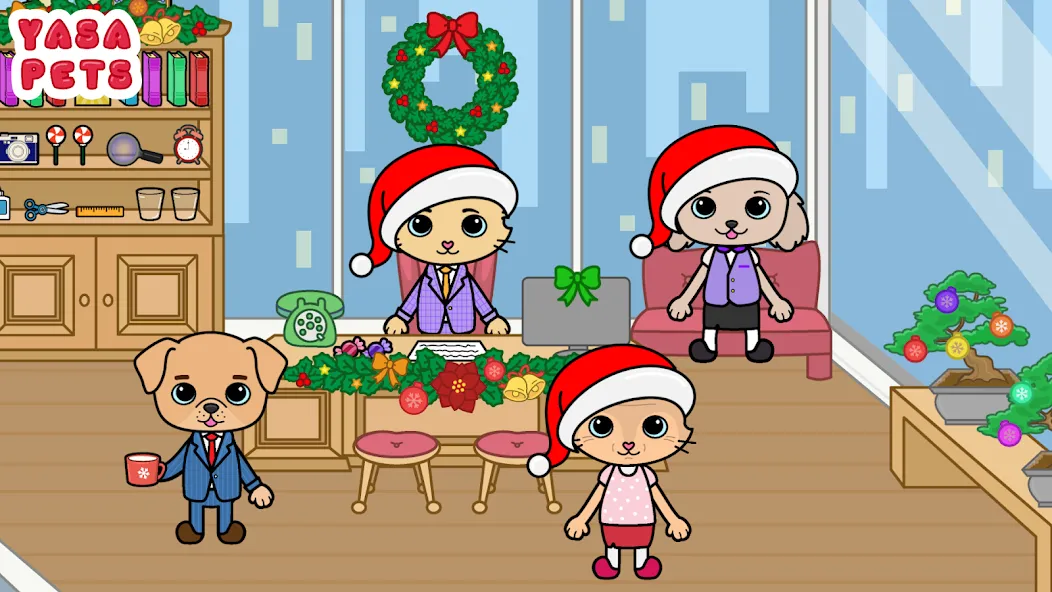 Yasa Pets Tower (Яса Петс Тауэр) МОД/Взлом [Деньги, Монеты и Меню MOD] Screenshot 5