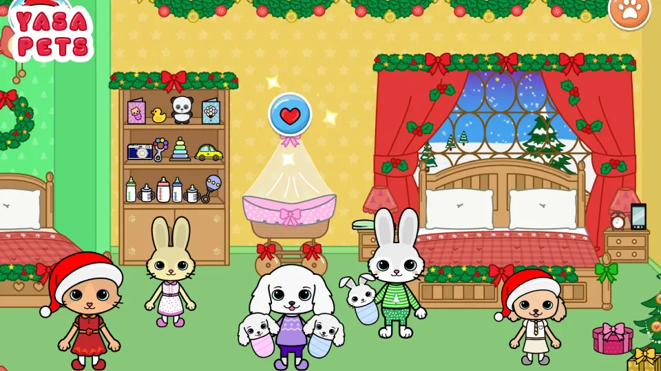 Yasa Pets Christmas (Яса Петс Кристмас) МОД/Взлом [Деньги, Монеты и Меню MOD] Screenshot 4
