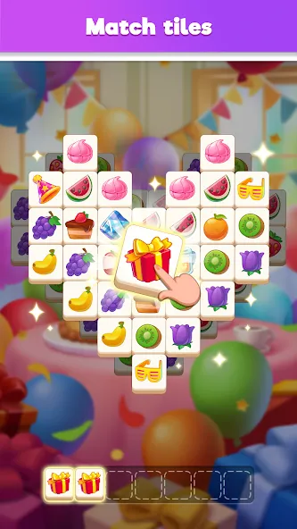 Tile Match Puzzle: Triple Game (Тайл Матч Пазл) МОД/Взлом [Бесконечные деньги, Монеты и Мега MOD] Screenshot 1