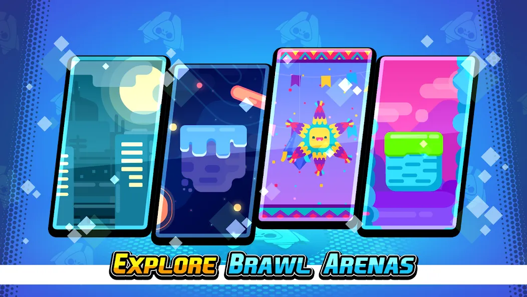Gravity Brawl: Hero Shooter МОД/Взлом [Бесконечные деньги, Монеты и Мега MOD] Screenshot 3