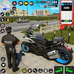 Скачать Police Moto Bike Chase Crime Взлом (много денег) на Андроид бесплатно