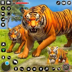 Скачать Tiger Simulator Lion games 3D Взлом (Много денег) на Андроид бесплатно
