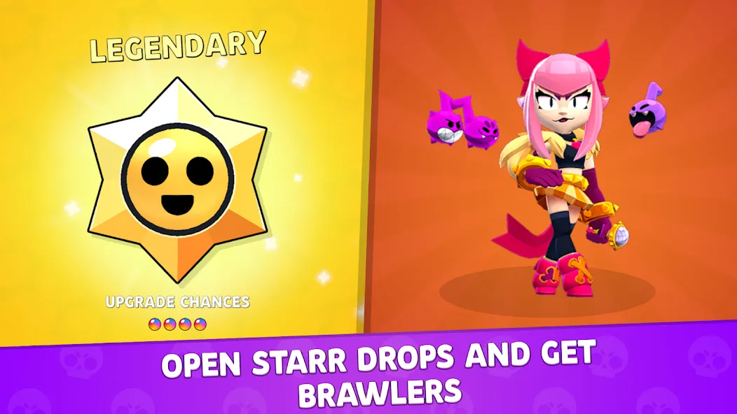 Brawl Box Stars Simulator МОД/Взлом [Бесконечные деньги, Монеты и Мега MOD] Screenshot 2