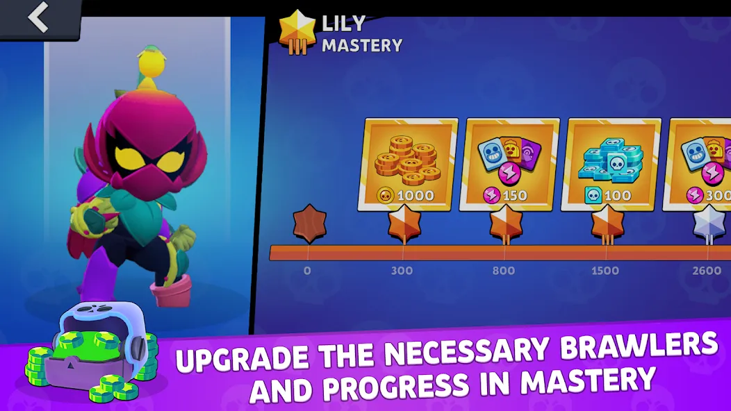 Brawl Box Stars Simulator МОД/Взлом [Бесконечные деньги, Монеты и Мега MOD] Screenshot 4