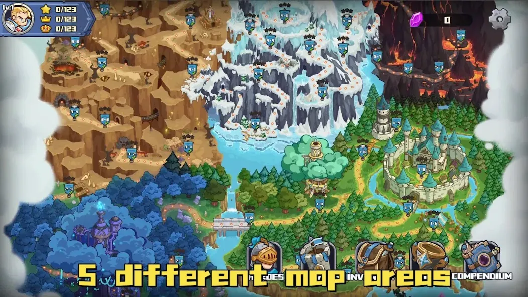 Chrono Crystal - Tower Defense (Хроно Кристалл) МОД/Взлом [Много денег, Монет и Все открыто] Screenshot 1