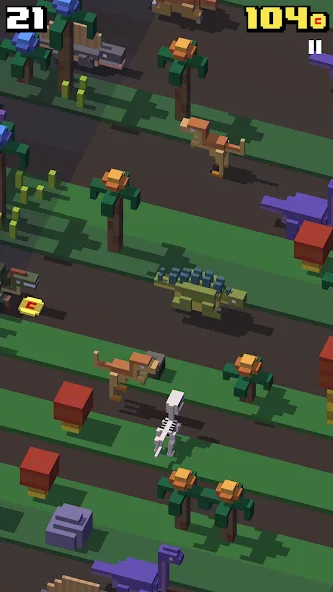 Crossy Road (Кросси Роуд) МОД/Взлом [Бесконечные деньги, Монеты и Мега MOD] Screenshot 5