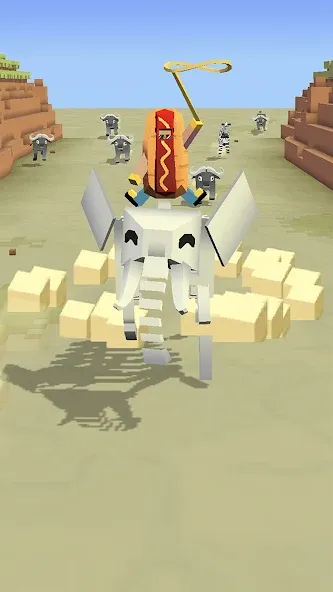 Rodeo Stampede: Sky Zoo Safari МОД/Взлом [Много монет, Открытые уровни и Мега MOD] Screenshot 2