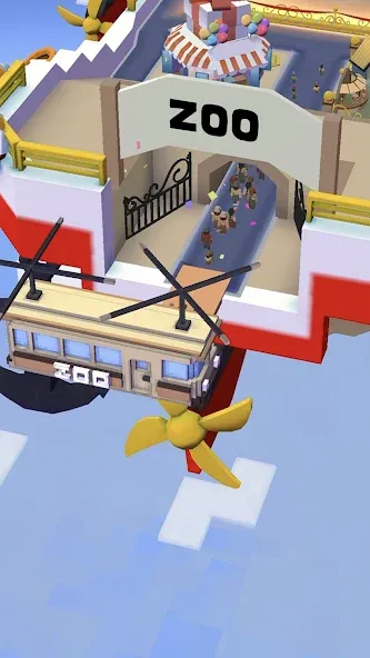 Rodeo Stampede: Sky Zoo Safari МОД/Взлом [Много монет, Открытые уровни и Мега MOD] Screenshot 5