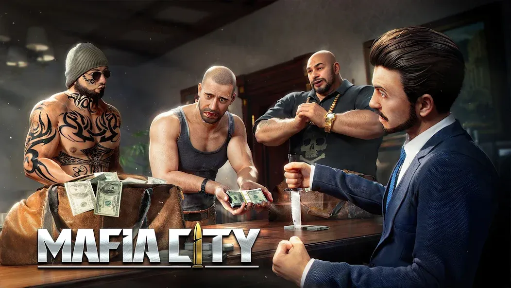 Mafia City (Мафия Сити) МОД/Взлом [Много монет, Открытые уровни и Мега MOD] Screenshot 1