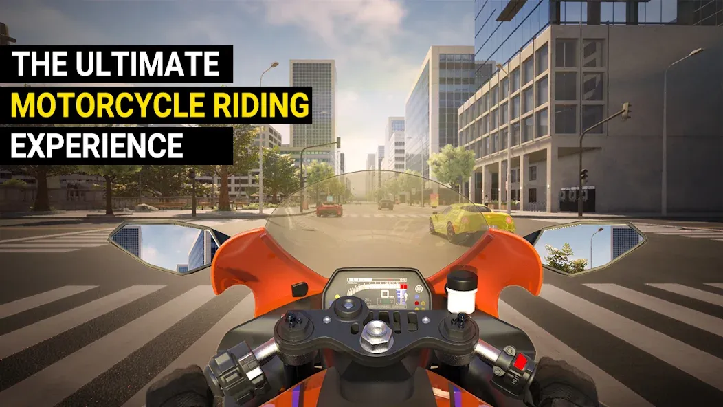 Speed Moto Dash:Real Simulator (Спид Мото Дэш) МОД/Взлом [Много монет, Открытые уровни и Мега MOD] Screenshot 1