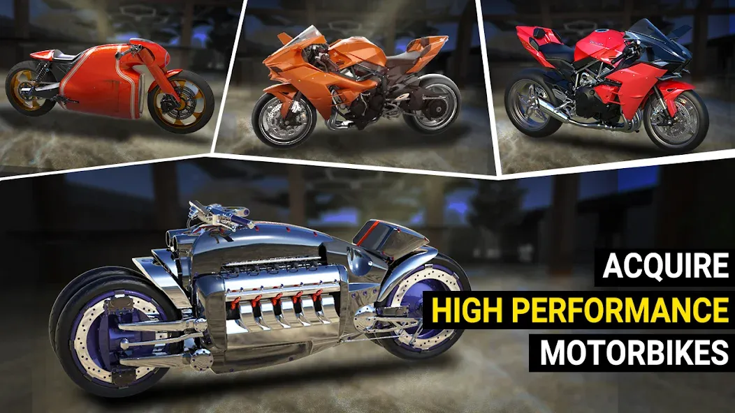 Speed Moto Dash:Real Simulator (Спид Мото Дэш) МОД/Взлом [Много монет, Открытые уровни и Мега MOD] Screenshot 3