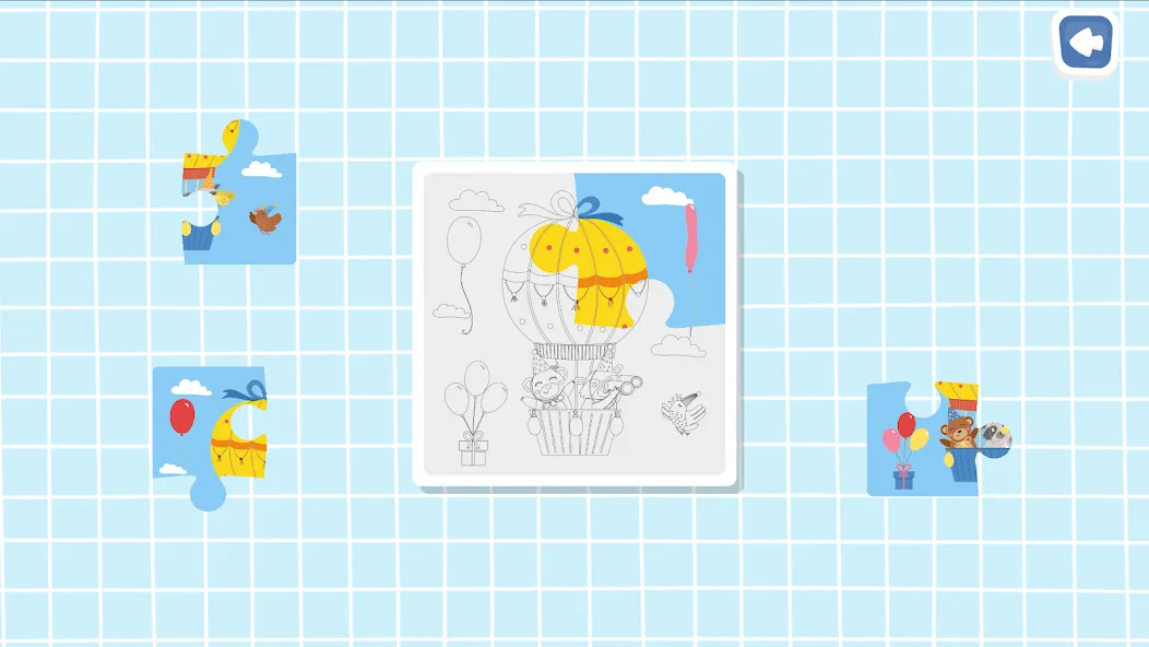 Kids puzzle games for kids 2-5 МОД/Взлом [Меню, Бесконечные монеты и Открытые уровни] Screenshot 3