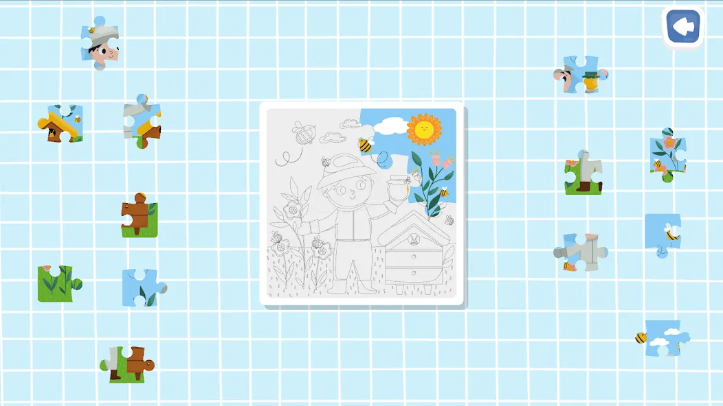 Kids puzzle games for kids 2-5 МОД/Взлом [Меню, Бесконечные монеты и Открытые уровни] Screenshot 5