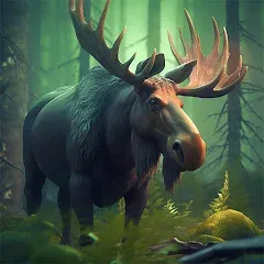 Скачать The Moose - Animal Simulator взлом на много денег и бесконечную выносливость на Андроид бесплатно