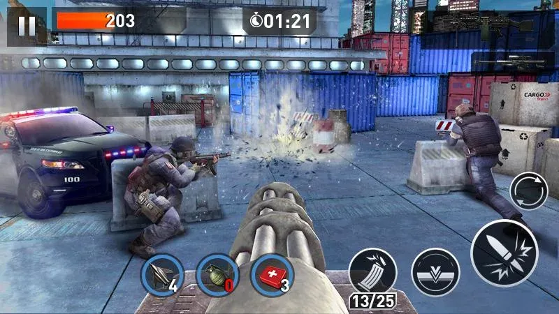 Elite Killer: SWAT МОД/Взлом [Все открыто, Дополнительные деньги и Меню MOD] Screenshot 3