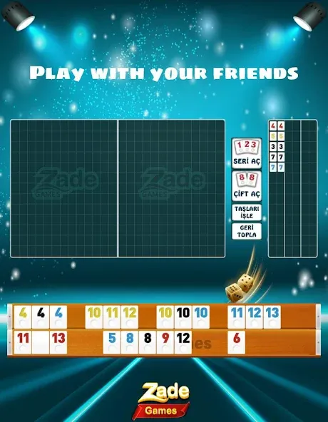 101  Okey Zade Games МОД/Взлом [Деньги, Монеты и Меню MOD] Screenshot 1