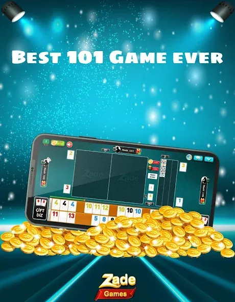 101  Okey Zade Games МОД/Взлом [Деньги, Монеты и Меню MOD] Screenshot 2
