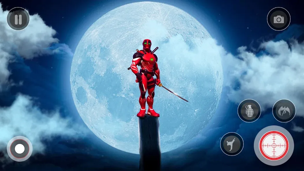 Spider Miami Rope Hero Ninja МОД/Взлом [Бесконечные деньги, Монеты и Мега MOD] Screenshot 2