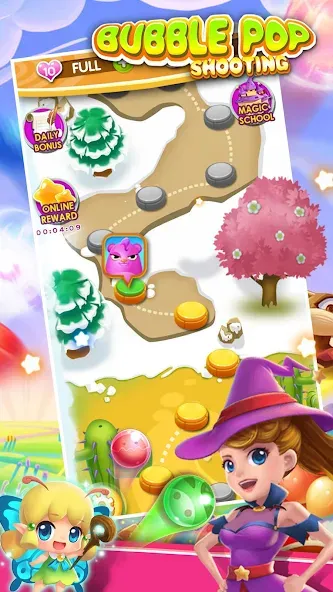 Bubble Pop - Classic Bubble Sh (Бабл Поп) МОД/Взлом [Много денег, Монет и Все открыто] Screenshot 2
