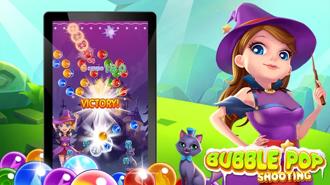 Bubble Pop - Classic Bubble Sh (Бабл Поп) МОД/Взлом [Много денег, Монет и Все открыто] Screenshot 5