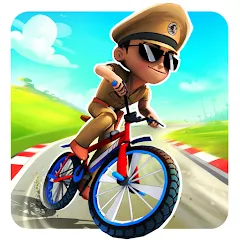Скачать Взломанная Little Singham Cycle Race на Андроид с бесконечными деньгами
