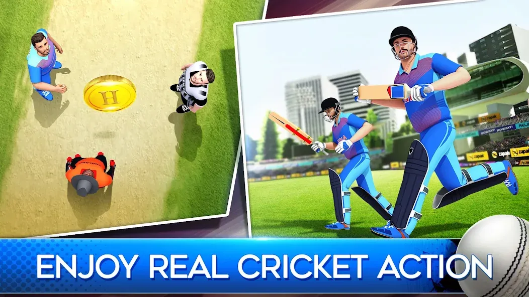 World Cricket Premier League (Всемирная крикетная Премьерлига) МОД/Взлом [Деньги, Монеты и Меню MOD] Screenshot 1