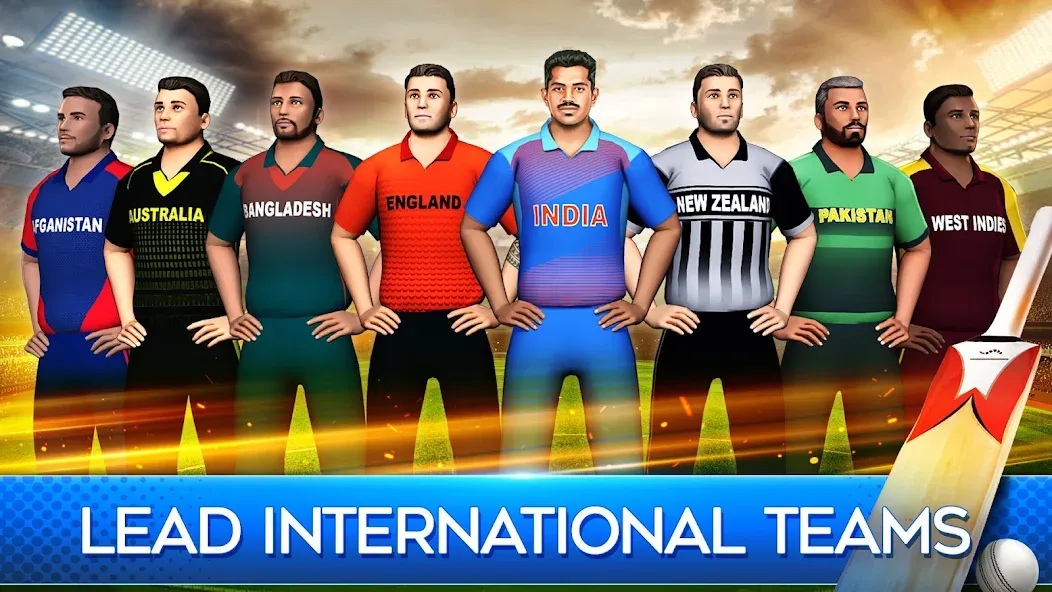 World Cricket Premier League (Всемирная крикетная Премьерлига) МОД/Взлом [Деньги, Монеты и Меню MOD] Screenshot 2